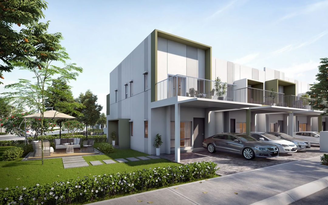 Double storey terrace house